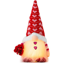 Νάνος Διακοσμητικός Valentine με φως 29cm ToyMarkt 99567 79-547