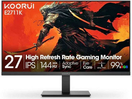 Koorui E2711K IPS Monitor 27" 1920x1080 FHD 144Hz 5ms