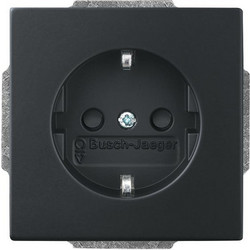 Busch-Jaeger BJ 20 EUC-885 Πρίζα εντοιχισμού future linear μαύρο ματ