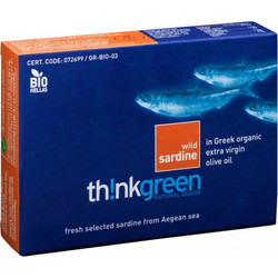 Σαρδέλα σε Βιολογικό Ελαιόλαδο Think Green 95g