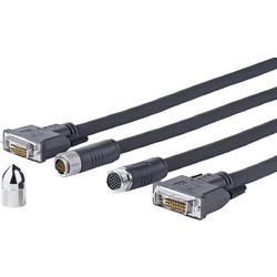 Vivolink Pro DVI-D Καλώδιο Cross Wall 10μ