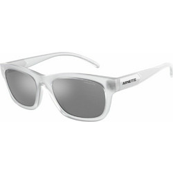 Arnette AN4284 2761/6G Γυαλιά Ηλίου Τετράγωνα Κοκάλινα Διαφανή με Γκρι Καθρέπτη Φακό