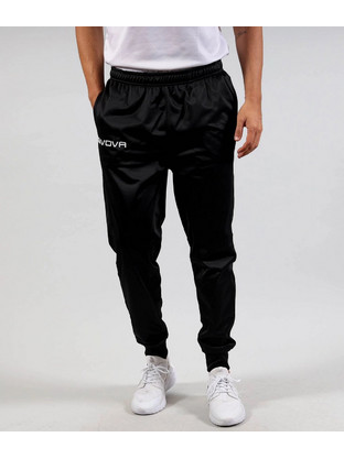 Givova Pantalone All Sport Ανδρικό Παντελόνι Φόρμας Μαύρο PO24-0010
