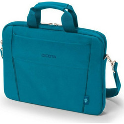 Dicota Eco Slim Τσάντα Laptop Ώμου 14.1" Blue