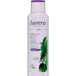 Lavera Volume & Strength Organic Bamboo & Quinoa Φυτικό Σαμπουάν για Όγκο & Επανόρθωση για Λεπτά Μαλλιά 250ml