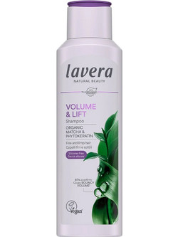 Lavera Volume & Strength Organic Bamboo & Quinoa Φυτικό Σαμπουάν για Όγκο & Επανόρθωση για Λεπτά Μαλλιά 250ml