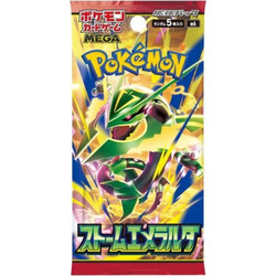 Pokemon TCG - Mega Evolution Storm Emeralda Booster Pack (Japanese Language)