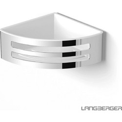Σπογγοθήκη-Μπουκαλοθήκη Γωνιακή Langberger Chrome