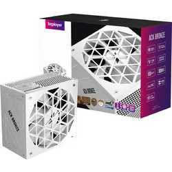 1STPLAYER ACK-BRZ-850-WH-EU 80 PLUS Bronze Τροφοδοτικό 850W Λευκό