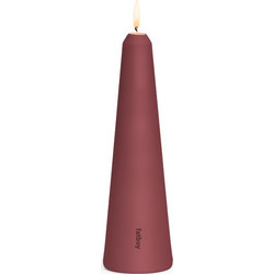 Fatboy Spire Small - Κηροπήγιο Αλουμινίου με Σταθερό Ύψος Φλόγας O7,5x26 Εκ. I Plum