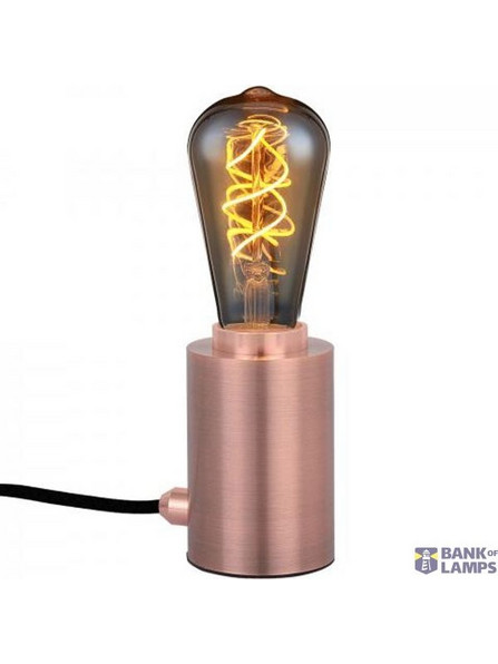 Table lamp - E27 - Aluminium - Copper