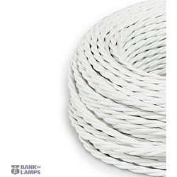 Textile Cable 3*2.5 white EDM 11906