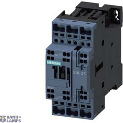 Contactor, AC-3e, 7.5 kW/400 V, 24 V DC, 0.7-1.25*Us, 1 NO + 1 NC, 3-pole