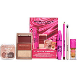 Makeup Revolution-Get The Look: Honey Drip Edit Set - Darkova sada