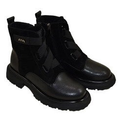 Versace 19V69 Γυναικεία Αρβυλάκια Suede Μαύρα AM A690-M1012B