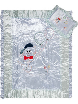 Bebe Παπλωματάκι (100cm x 125cm + 25cm x 35cm) sw-23