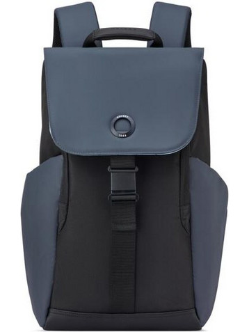 Delsey Securflap Σακίδιο Πλάτης Μαύρο