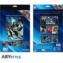 DC Comics - 9 Poster Portfolio - The Justice League