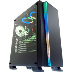 iBox Wizard 4 Gaming Midi Tower Κουτί Υπολογιστή με Πλαϊνό Παράθυρο