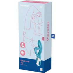 Satisfyer Embrace Me Vibrator Δονητής G-Spot Τιρκουάζ