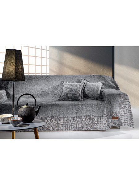 Ριχτάρι Διθέσιου Καναπέ 180x250cm GUY LAROCHE OPIUM SILVER