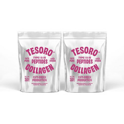 Tesoro Πρωτεΐνη Κολλαγόνου Τύπου I & III 2x350gr