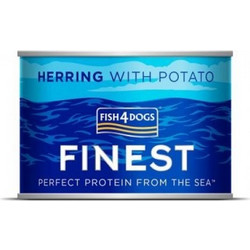Fish4dogs Wet Complete Herring & Potato 185gr