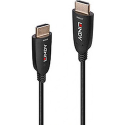 Lindy HDMI 2.1 Ultra High Speed 48Gbps 4K 120Hz HDR VRR Cable HDMI male - HDMI male 20m Μαύρο 38511