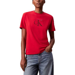 ΓΥΝΑΙΚΕΙΑ ΜΠΛΟΥΖΑ SS SEQUIN CK GRAPHIC TEE CALVIN KLEIN LV044E215G-VMT