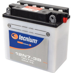 Tecnium Μπαταρία Μοτοσυκλέτας 12N7-3B 74A 7Ah