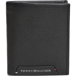 Tommy Hilfiger Ανδρικό Μικρό Κάθετο Πορτοφόλι TH Corp Μαύρο