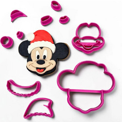 Κουπάτ Santa Mickey - 12cm