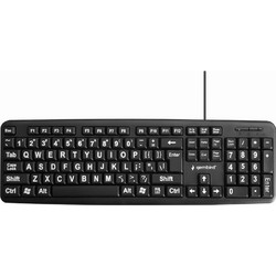 Gembird KB-U-103 Black Πληκτρολόγιο