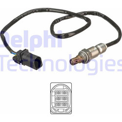 Delphi ES21204-12B1 - DELPHI ΑΙΣΘΗΤΗΡΑΣ ΛΑΜΔΑ