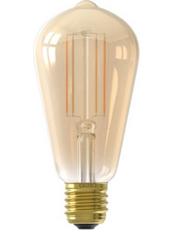 Calex Smart Bulb E27 Edison ST64 Gold Filament Wi-Fi 1800-3000K 806lm 7W 5101001500
