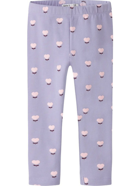 NAME IT NMFOLINI SWE LEGGING BRU PB 13256969-5023670 Μωβ