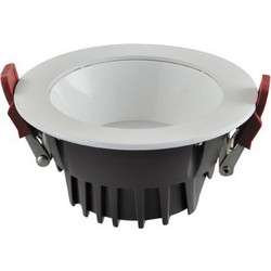 ΦΩΤΙΣΤΙΚΟ ΧΩΝΕΥΤΟ LED 15W 3CCT Φ130 ΛΕΥΚΟ PRO