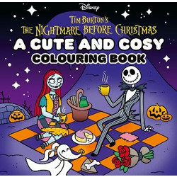 DISNEY TIM BURTONS THE NIGHTMARE BEFORE CHRISTMAS: A CUTE AND COSY COLOURING BOOK