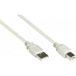 Good Connections 2510-025 Καλώδιο USB-B Male 2.0 to USB-A Male 0.25m Grey