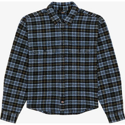 Dickies Dad Flannel Ανδρικό Πουκάμισο Μαύρο DK0A8E3RBLK1