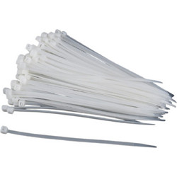 ΔΕΜΑΤΙΚΑ Nylon cable ties, 150 x 3.2 mm, ΛΕΥΚΟ