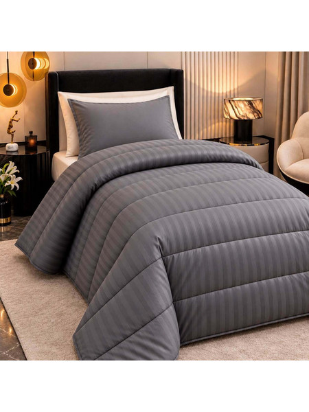 Astron Πάπλωμα Μονό 160x240 Italy Dark Grey