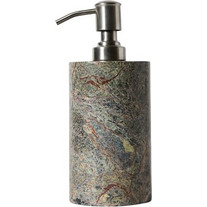 Dispenser Για Υγρό Σαπούνι Vita - Μάρμαρο Γκρι L7,5 x W7,5 x H19 cm MUUBS