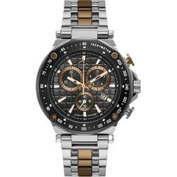Guess Spirit Ανδρικό Ρολόι Χρονογράφος με Ασημί Μεταλλικό Μπρασελέ Y81002G5MF