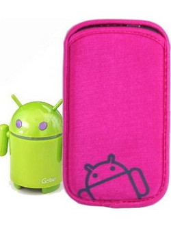 Pink Case Phone Sleeve Pouch Jacket for Android Mobile Phones
