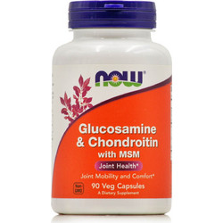 Now Foods Glucosamine & Chondroitin MSM 90 Κάψουλες