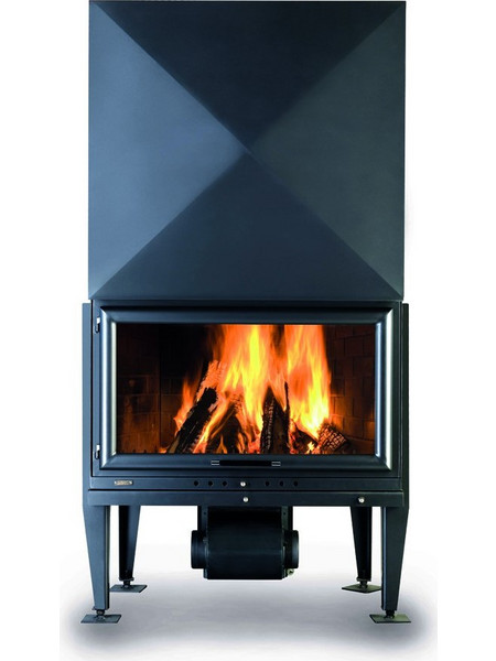 Volcano EK80 Ενεργειακό Τζάκι Αερόθερμο Ξύλου Ίσιο 17kW