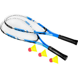 Spokey Bugy Σετ ρακετών με μπαλάκι 928367-blue