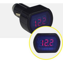 Βολτόμετρο αυτοκινήτου LED ψηφιακό 12-24V ΟΕΜ