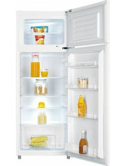 Haier HRFK-250 DAA Δίπορτο Ψυγείο Υ143xΠ55xΒ58cm Λευκό